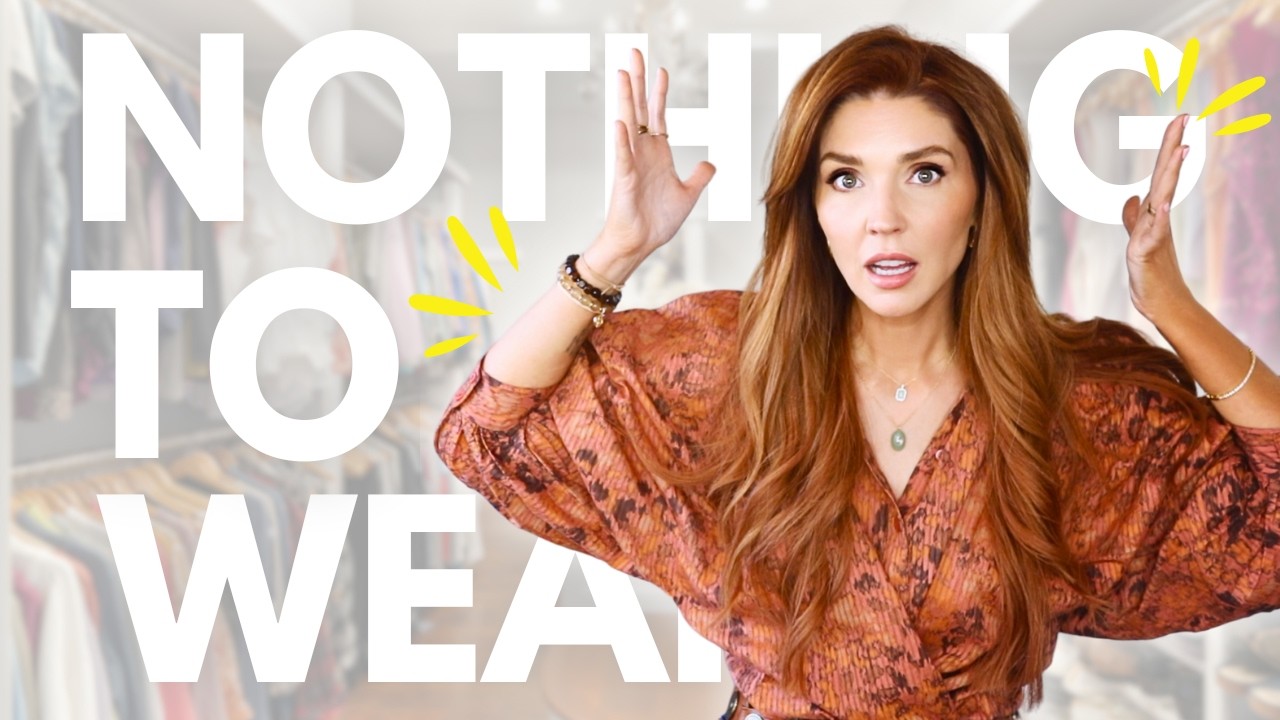 WHY you have a closet FULL of Clothes & NOTHING TO WEAR?! 😳 (and how to fix it fast!)