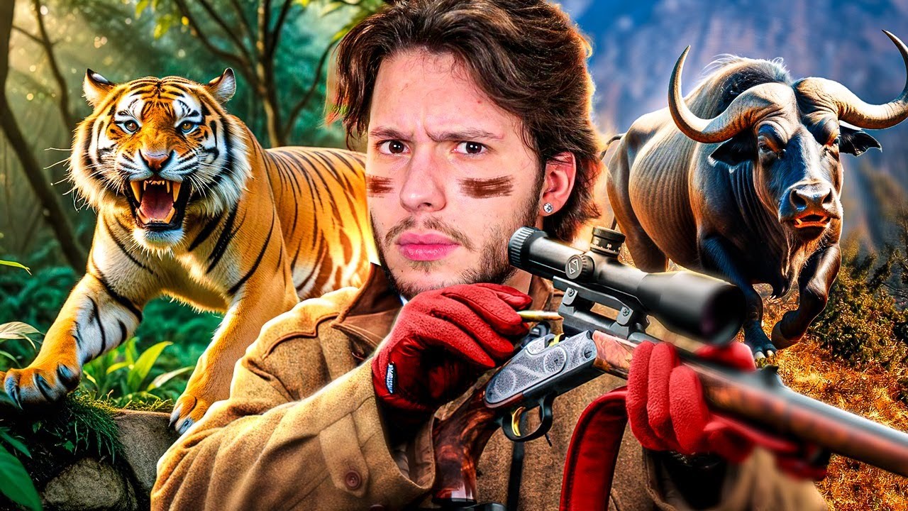 Jogando como CAÇADOR DE TIGRE!! (The Hunter)