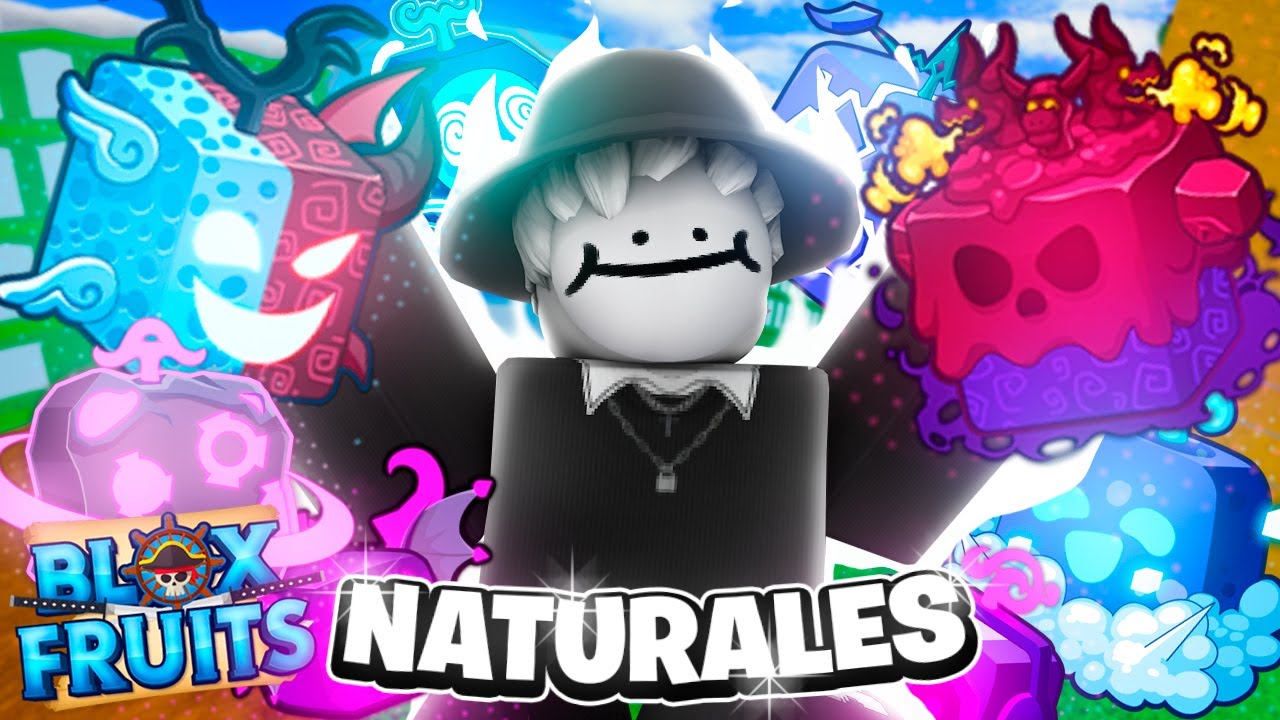 BLOX FRUITS PERO SOLO PUEDO USAR FRUTAS NATURALES