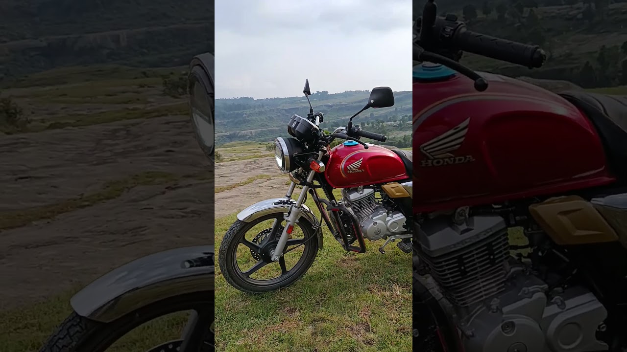 Honda CG 150 In Mountains For Off Roading!