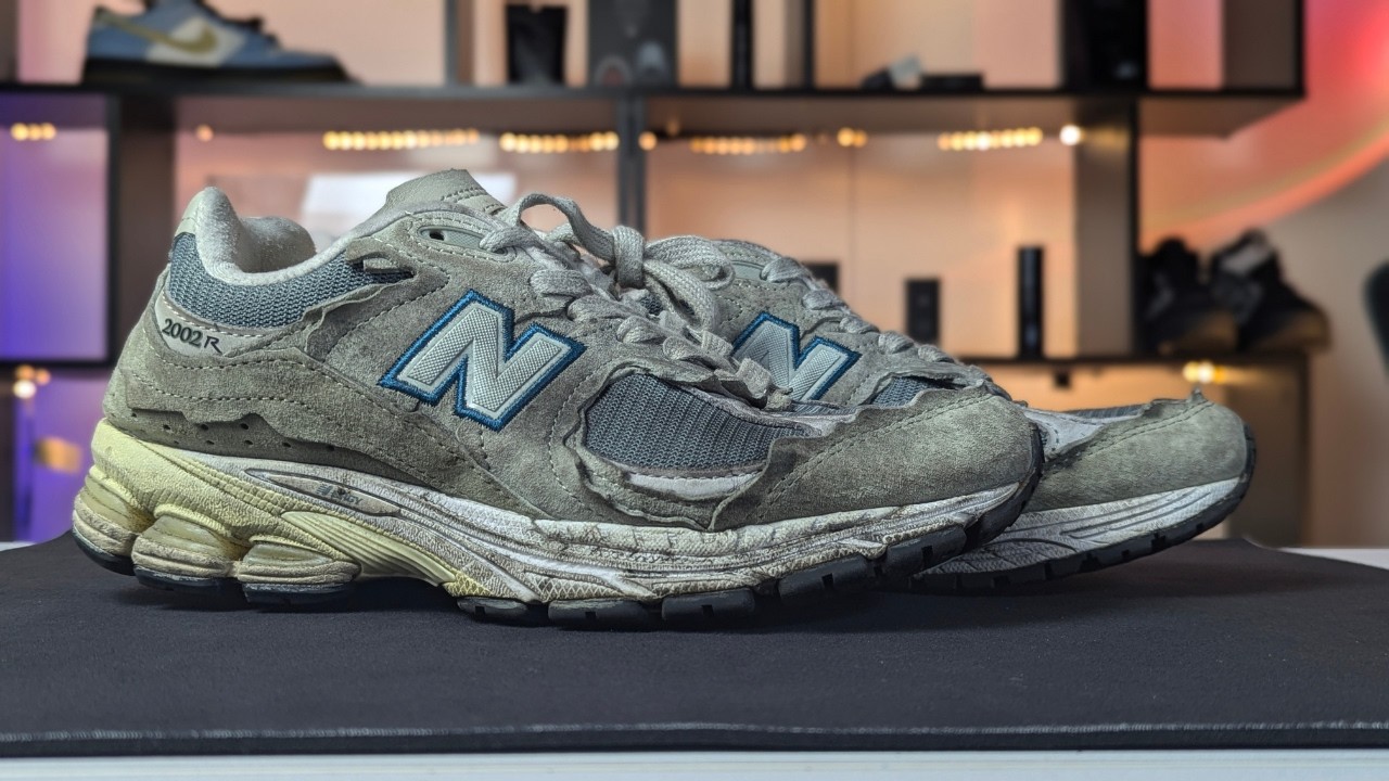 某古着屋の激安鬼汚NB2002を蘇らせる【洗い方/お手入れ方法】