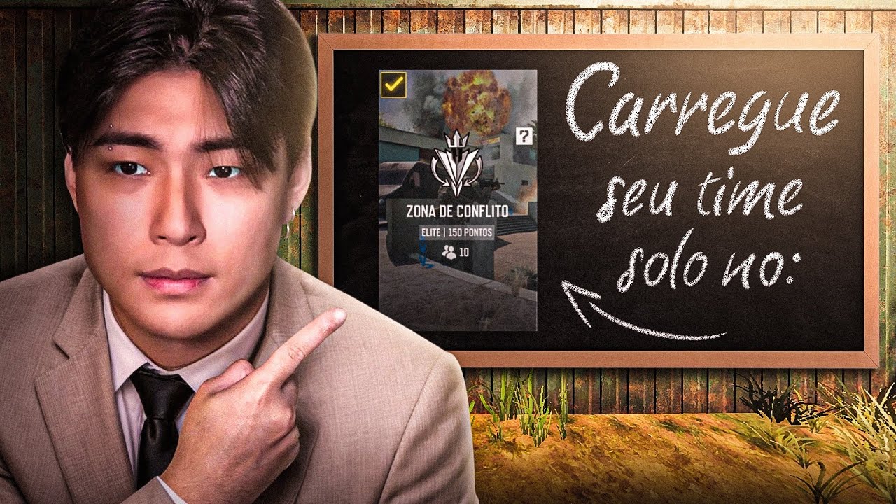 Como chegar no Lendário SOLO jogando Zona de Conflito! (DICAS E TRUQUES)
