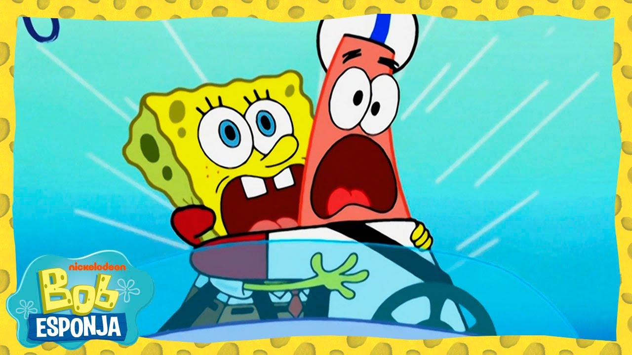 Bob Esponja | O Patrick ganha um carro!| Bob Esponja em Português