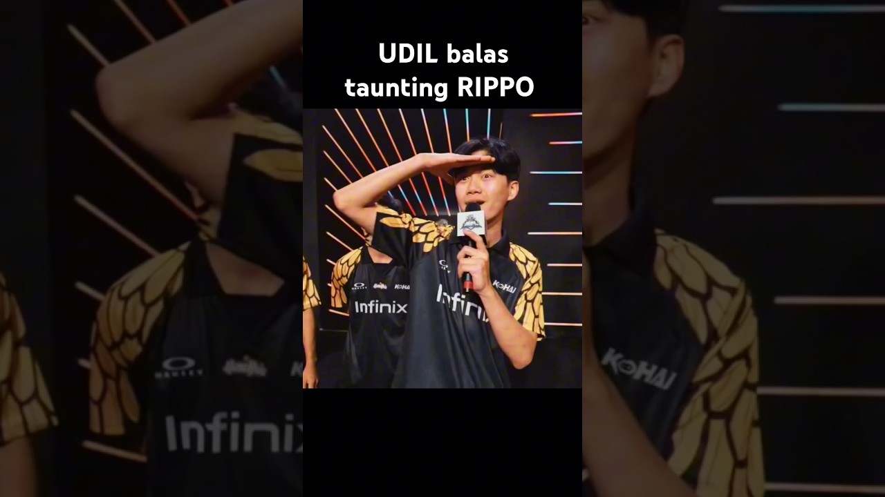 Done ygy UDIL balas taunting RIPPO #mobilelegends #mpls13 #malaysia #hb #rsg #udil #rippo