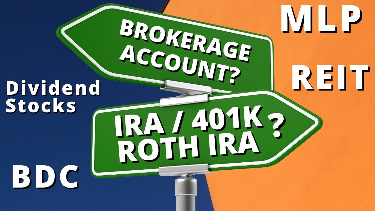 Should I hold Dividend Stocks in a Taxable OR Retirement Account?