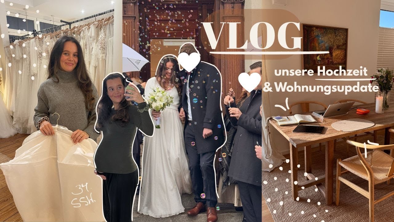 Vlog | Wie wir minimalistisch geheiratet haben & Wohnungsupdate ✨