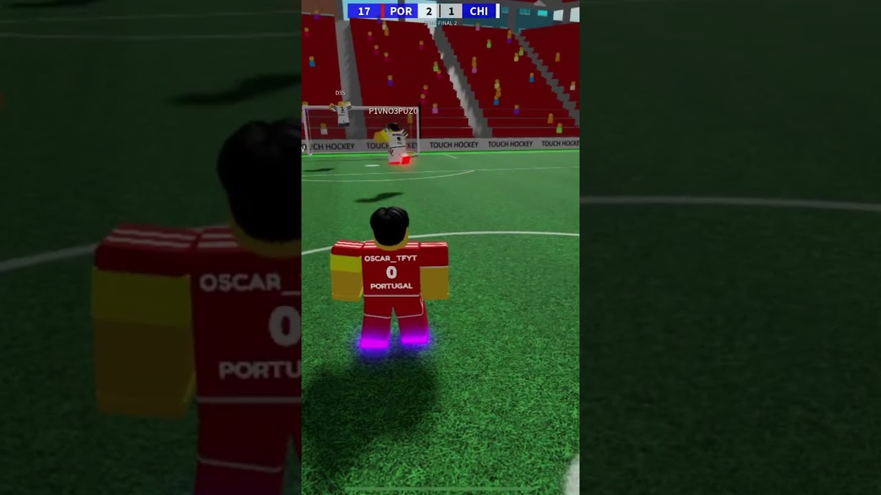Insane goal! 🔥 #roblox #robloxtouchfootball #touchfootball #insanegoals #viral #shorts #fyp