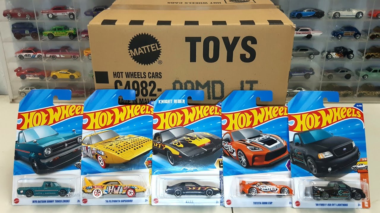 Unboxing Hot Wheels D Case 2025
