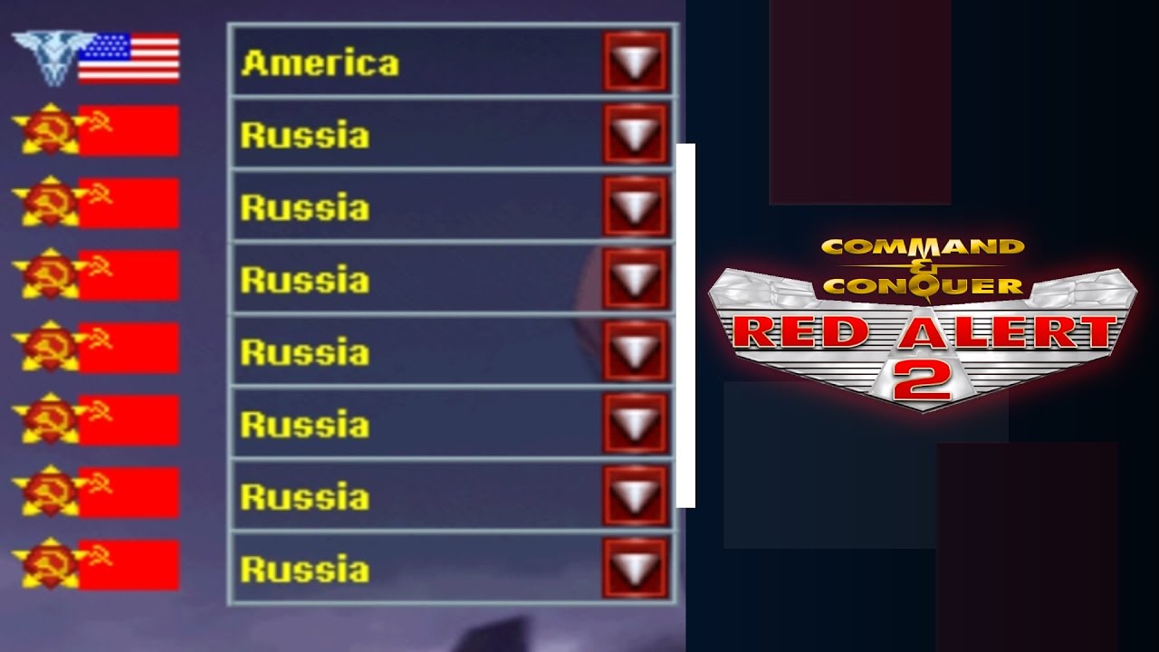 Red Alert 2 | 1 USA vs 7 Russians