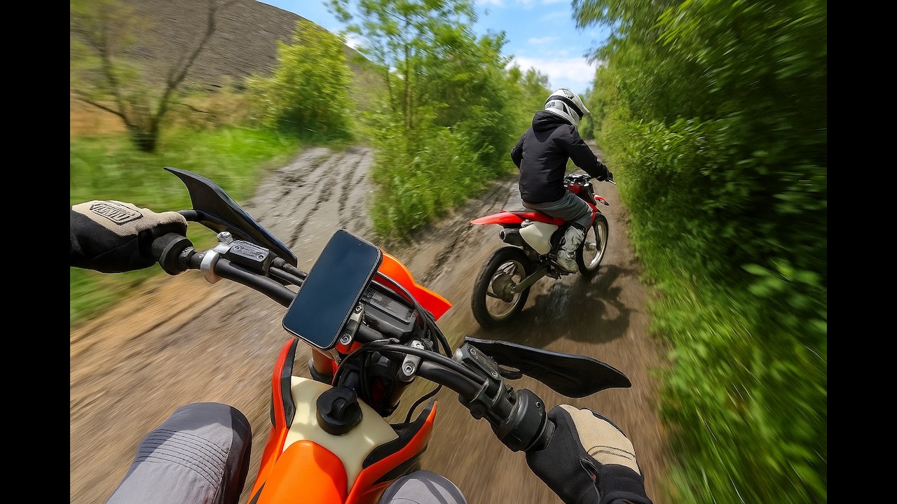 Gonimy CRF 150 | Testy KTMa EXC 450 na Czasówce