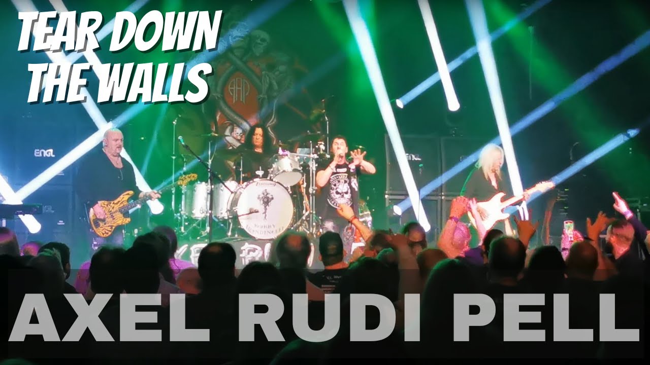 AXEL RUDI PELL - TEAR DOWN THE WALLS - LIVE PUSTERVIK, GÖTEBORG, SWEDEN 2023-05-07