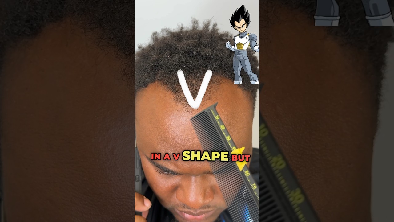 100 долларов США V Hairline Pushback ‼️ 😱💈#hairline #hairlinerestoration