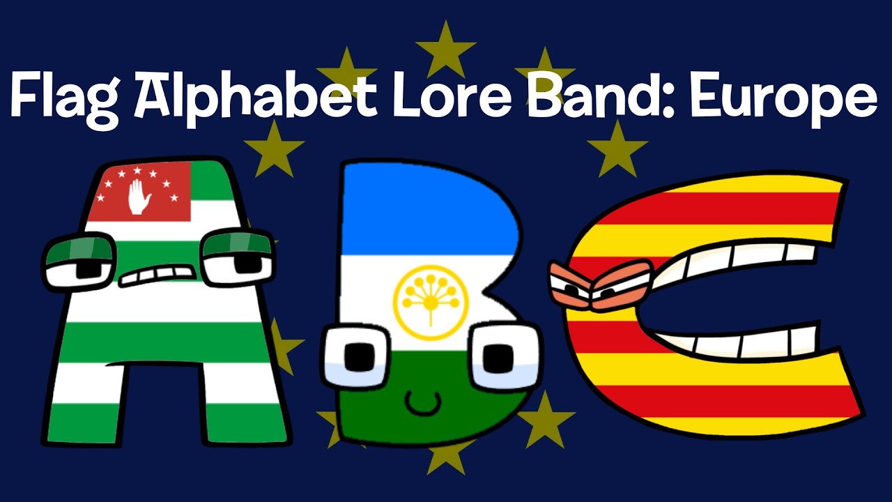 Flag Alphabet Lore Band: Europe