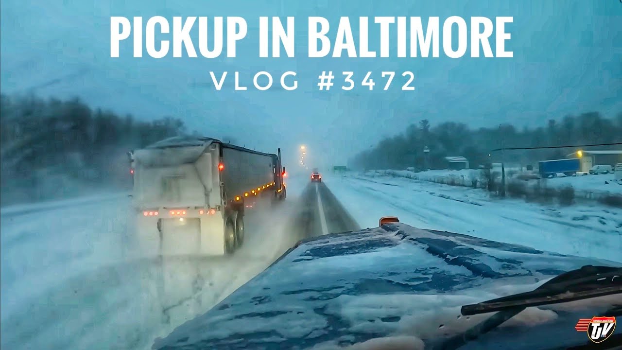 #3472 | PICKUP IN BALTIMORE | My Trucking Life | 01-15&16-2026