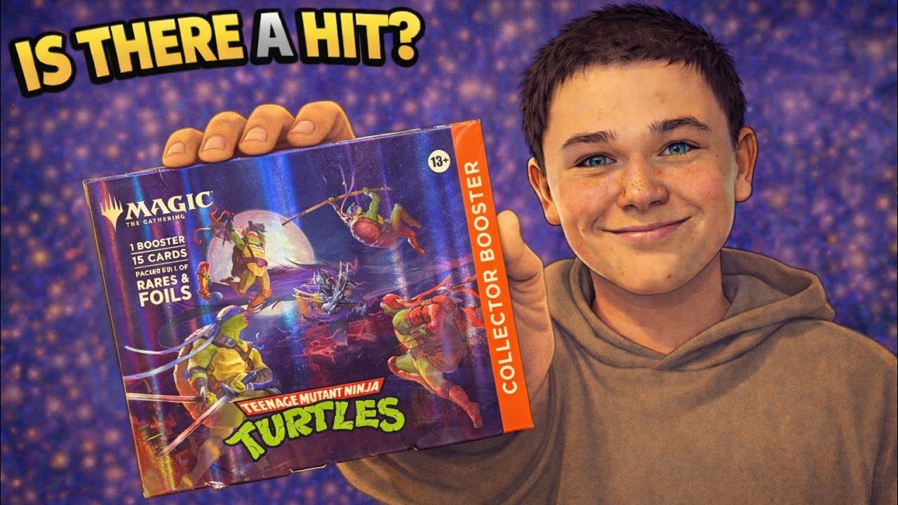 MTG Teenage Mutant Ninja Turtles Magic the Gathering Collector Booster Pack Opening 