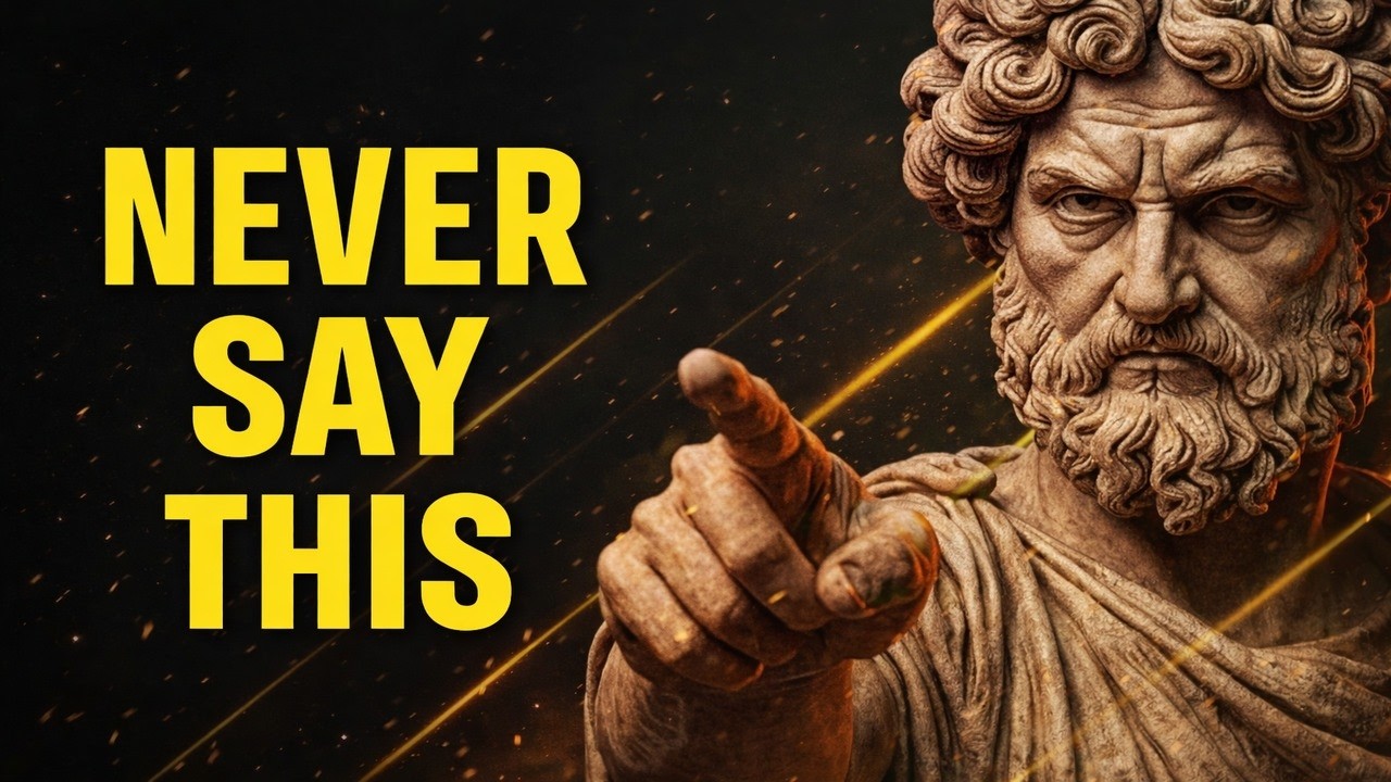7 Things An INTELLIGENT Person NEVER Says | Stoic Morning Routine