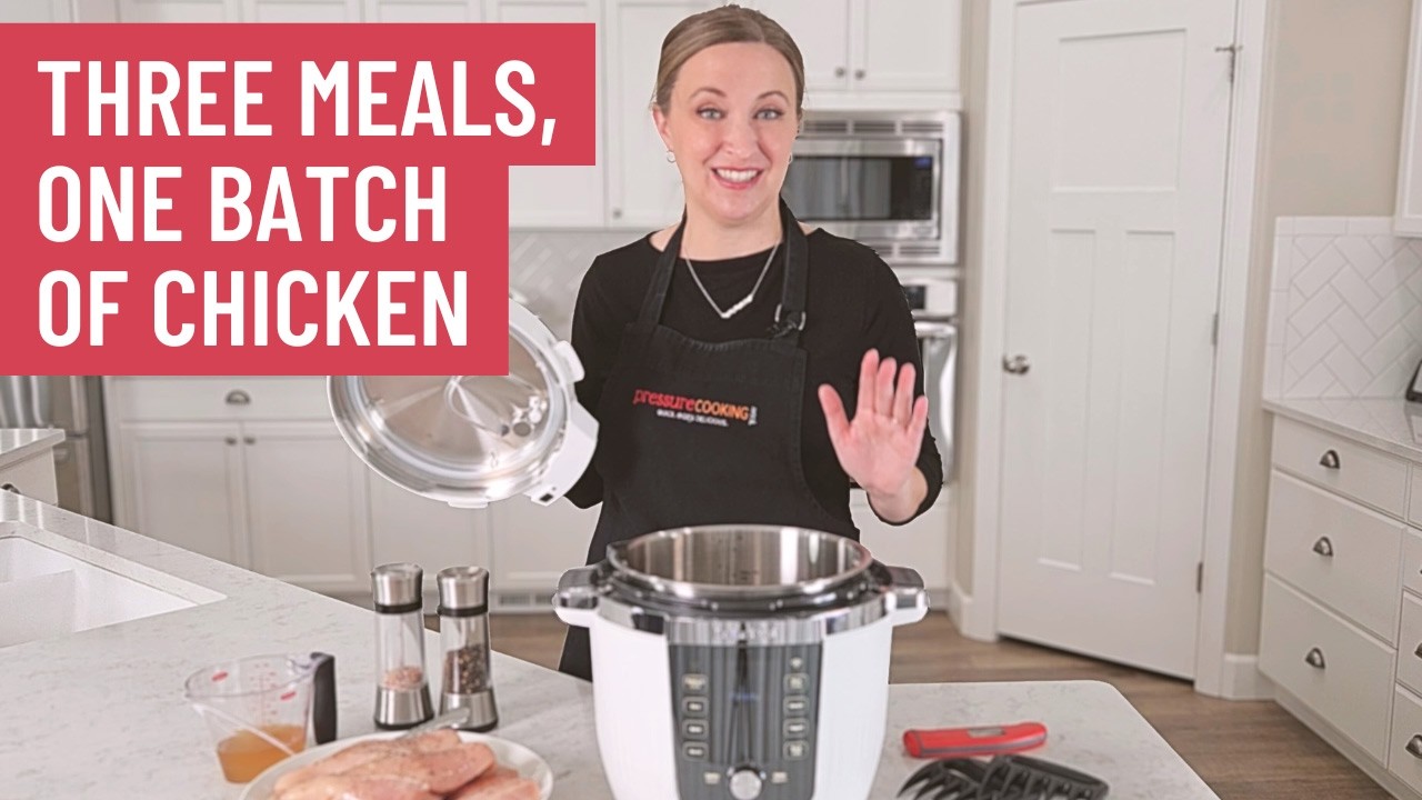 Приготовьте ТРИ БЛЮДА из одной порции курицы | Рецепты для мультиварки Instant Pot