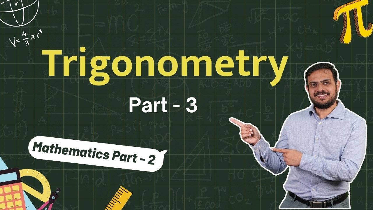 Trigonometry - Angle of depression and elevation | 10th Geometry