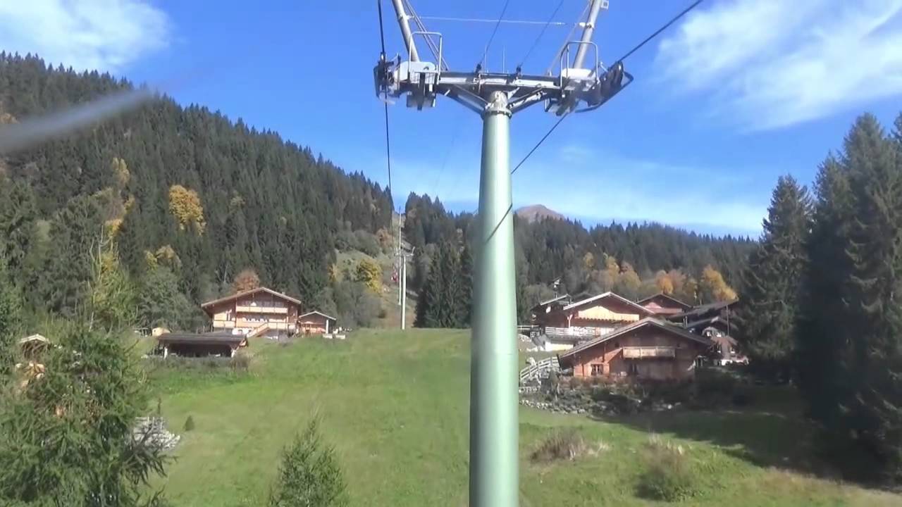 Télécabine 4 places Les Diablerets-Isenau