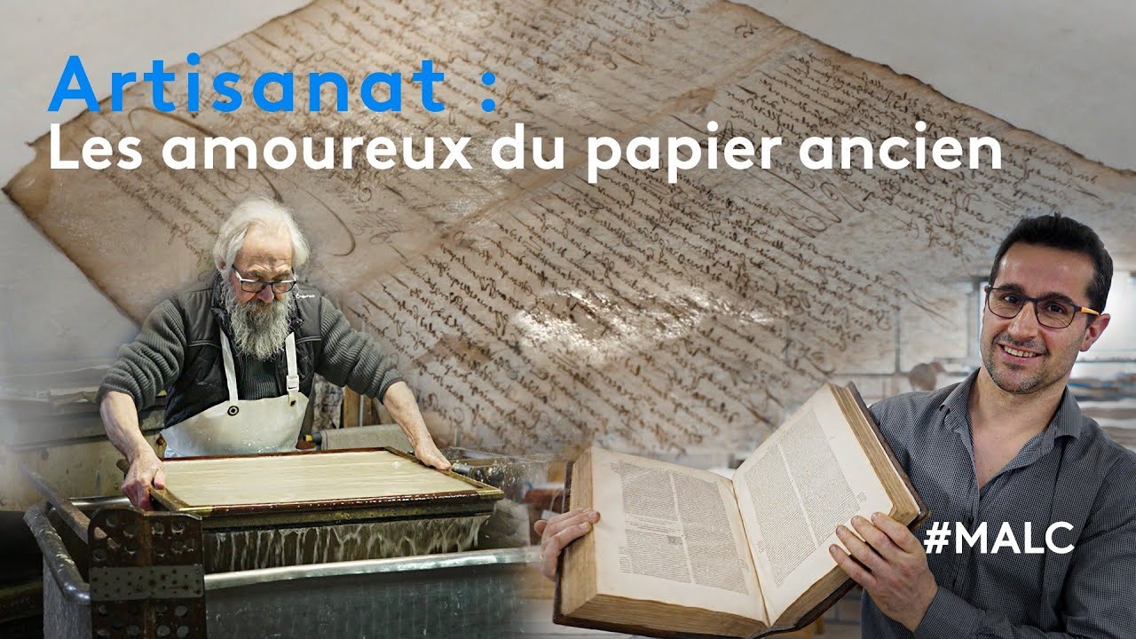 Artisanat : les amoureux du papier ancien