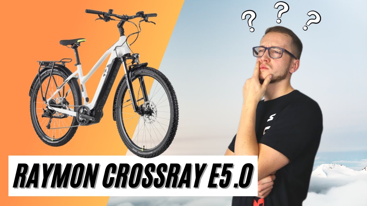 Raymon CrossRay E5.0 - Rower ELEKTRYCZNY do 15tyś zł | Fabryka Rowerowa