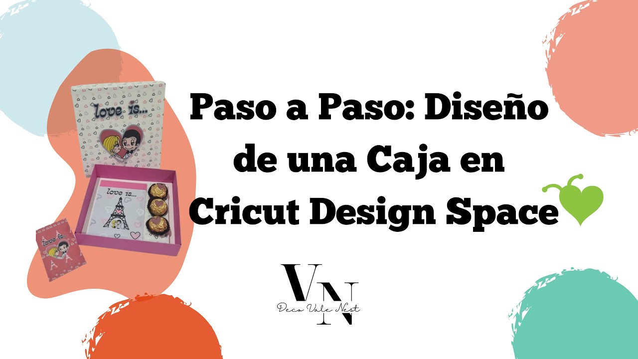 Paso a Paso: Diseño de Caja para Bombones y Libreta en Cricut Design Space
