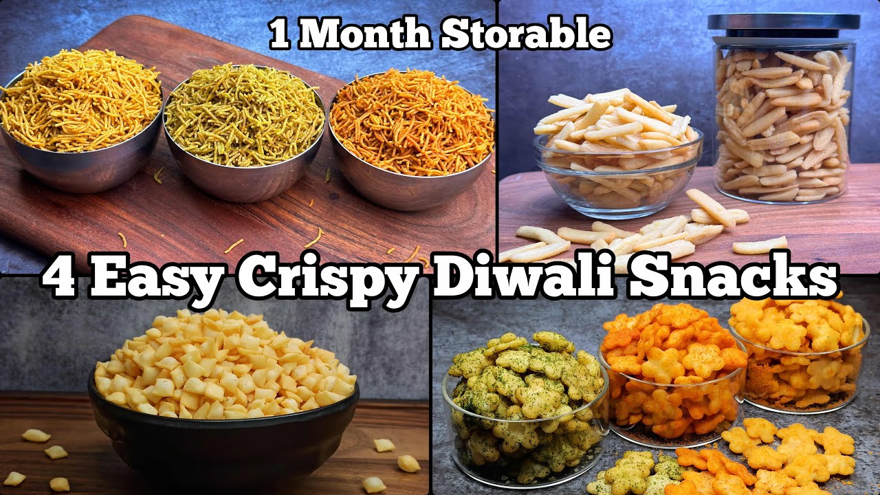 4 Instant Storable Dry Snacks Recipes You Can Enjoy Anytime!
