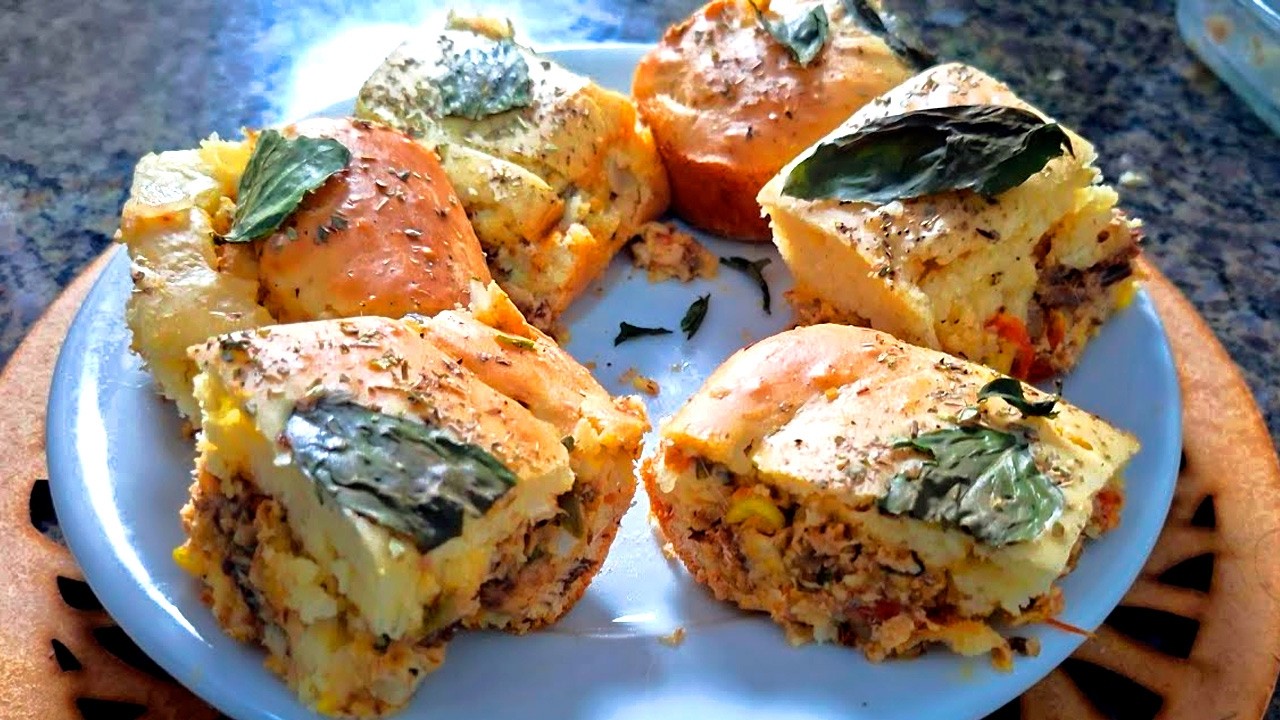Torta de Sardinha fácil para fazer na Quaresma