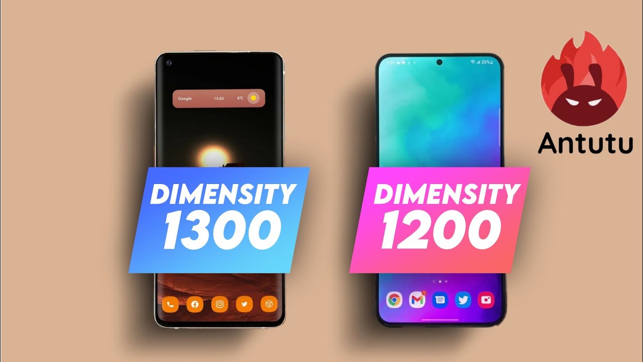 Dimensity 1300 Vs Dimensity 1200 | Antutu Benchmark & Specification