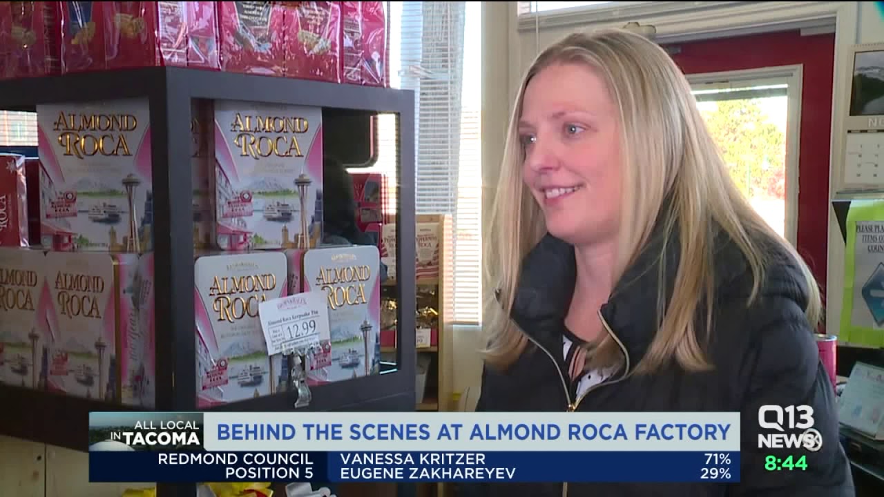 Behind the scenes at the Almond Roca factory