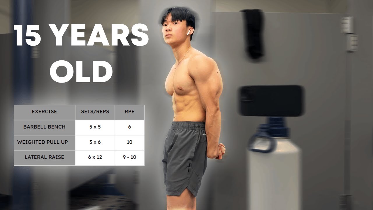 The PERFECT Upper Body Day For JACKED Teenagers