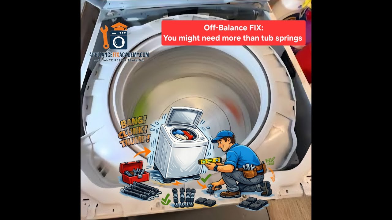 Off-Balance Washer Tub REACTIONS (Real Customer Clips) + How to Fix Vibration & Walking