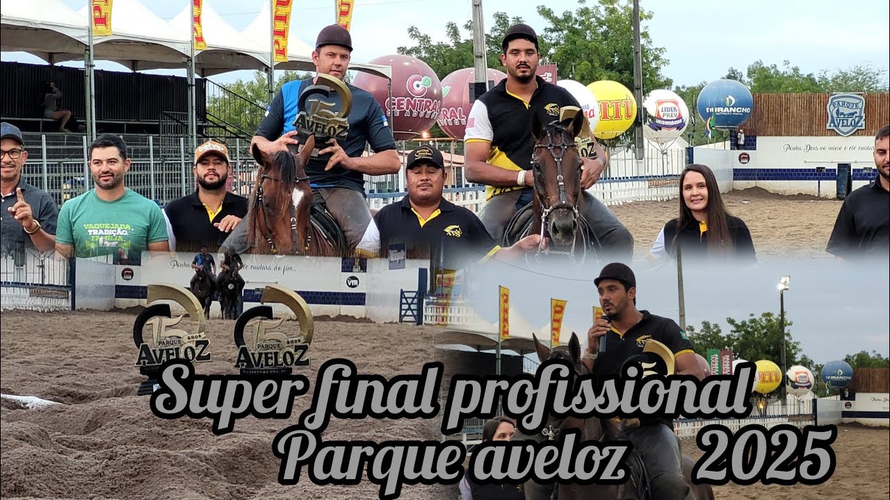 SUPER FINAL CATEGORIA PROFISSIONAL PARQUE AVELOZ CAMPEONATO PE PB DE VAQUEJADA 2025