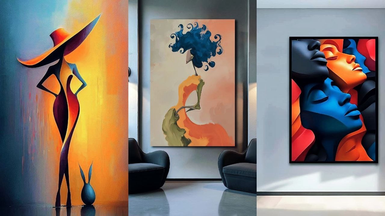 Why Modern Abstract Art Is Taking Over Interior Design.