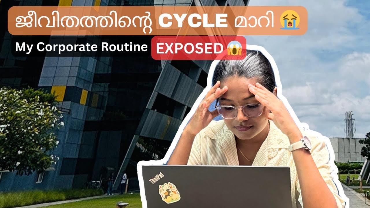 ഉറക്കവും Foodum ഇല്ല😨😨Corporate job changed my life😭🙂