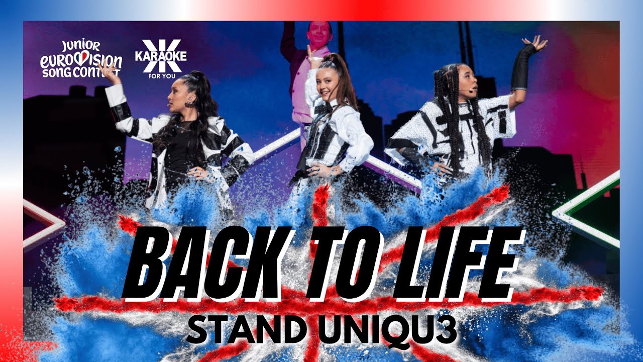 Back to life - Stand Uniqu3 - KARAOKE (with backing vocals)