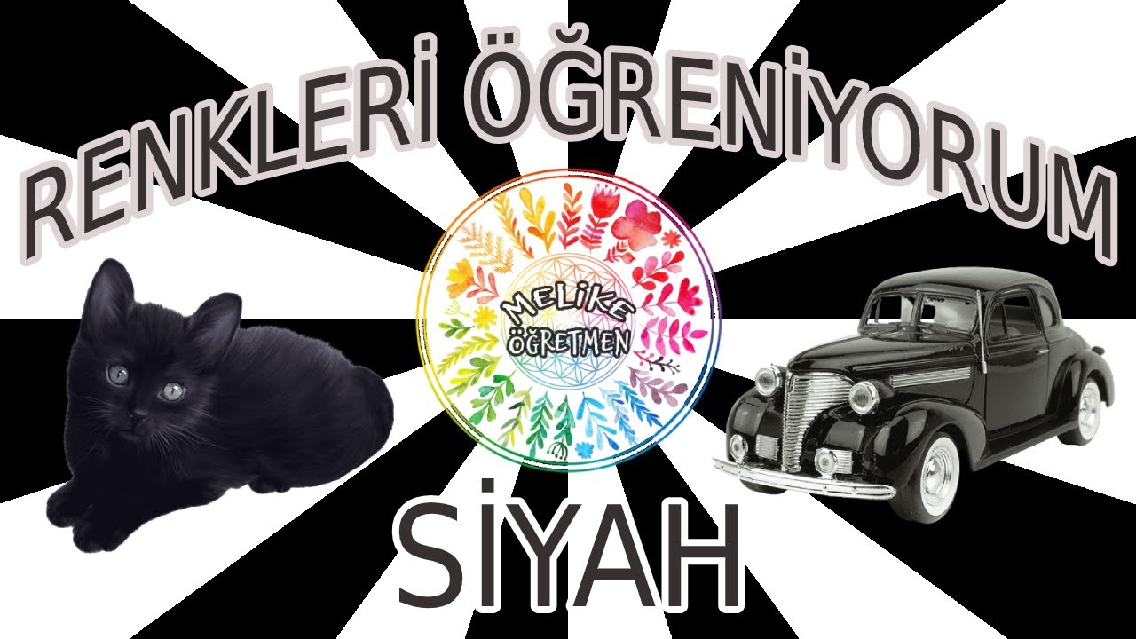 RENKLERİ ÖĞRENİYORUM // SİYAH // OKUL ÖNCESİ