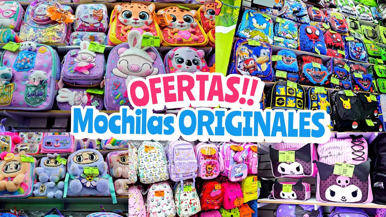 OFERTAS!! EN MOCHILAS ORIGINALES 😱  