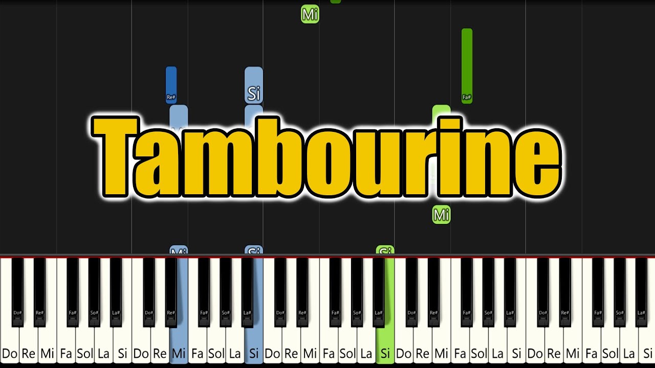 Rameau - Tambourine - Piano Tutorial
