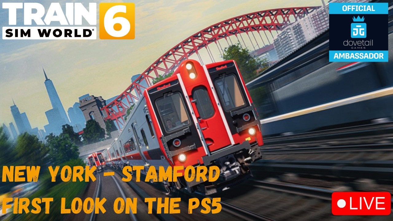 Train Sim World 6 ep 933 New York - Stamford First look (PS5)