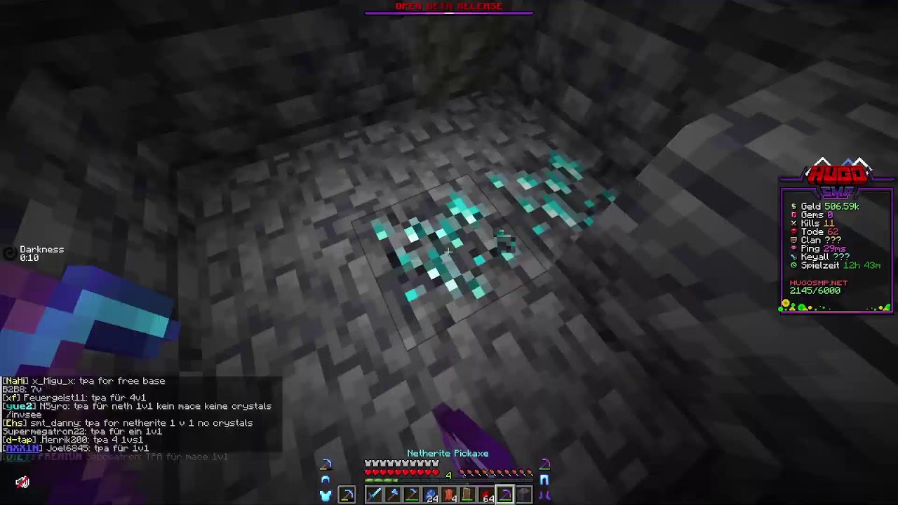 🔥Minecraft HUGOSMP auf dem weg zu 500k