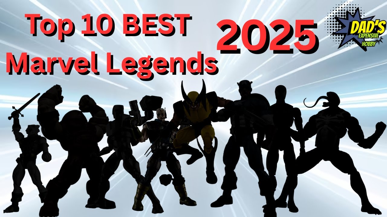 Топ-10 легенд Marvel 2025 года (из тех, что у меня есть)...