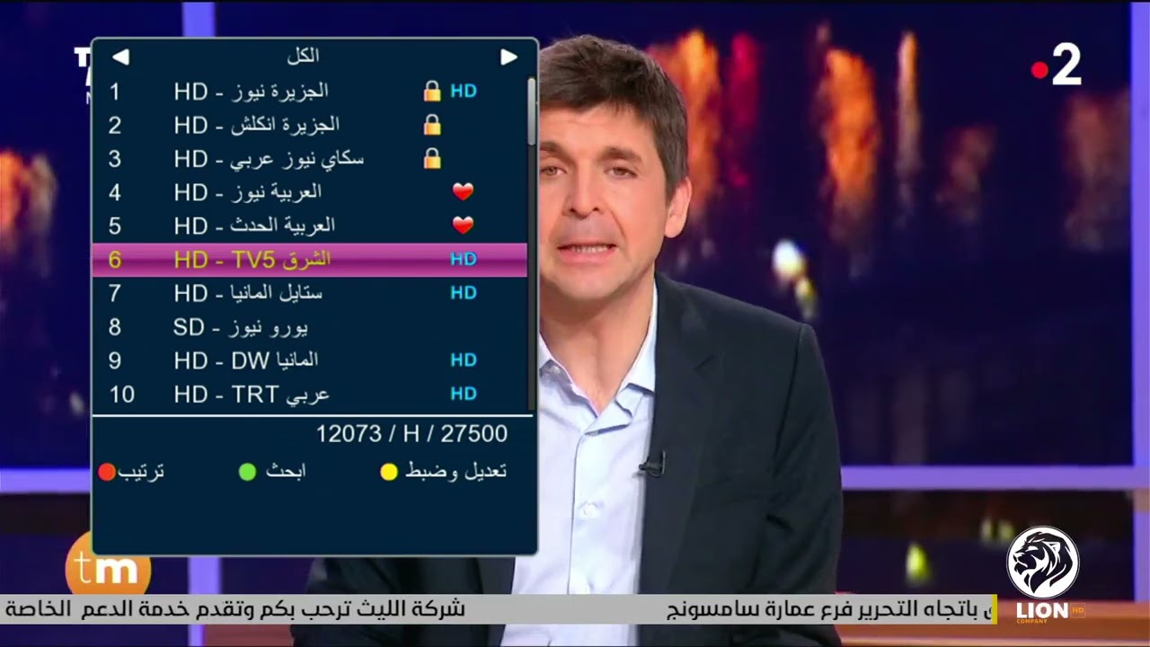 طريقة تعديل القنوات وحفضها واسترجاعها بشكل مفصل  وحذف وتسمية وتحريك وقفل القنوات