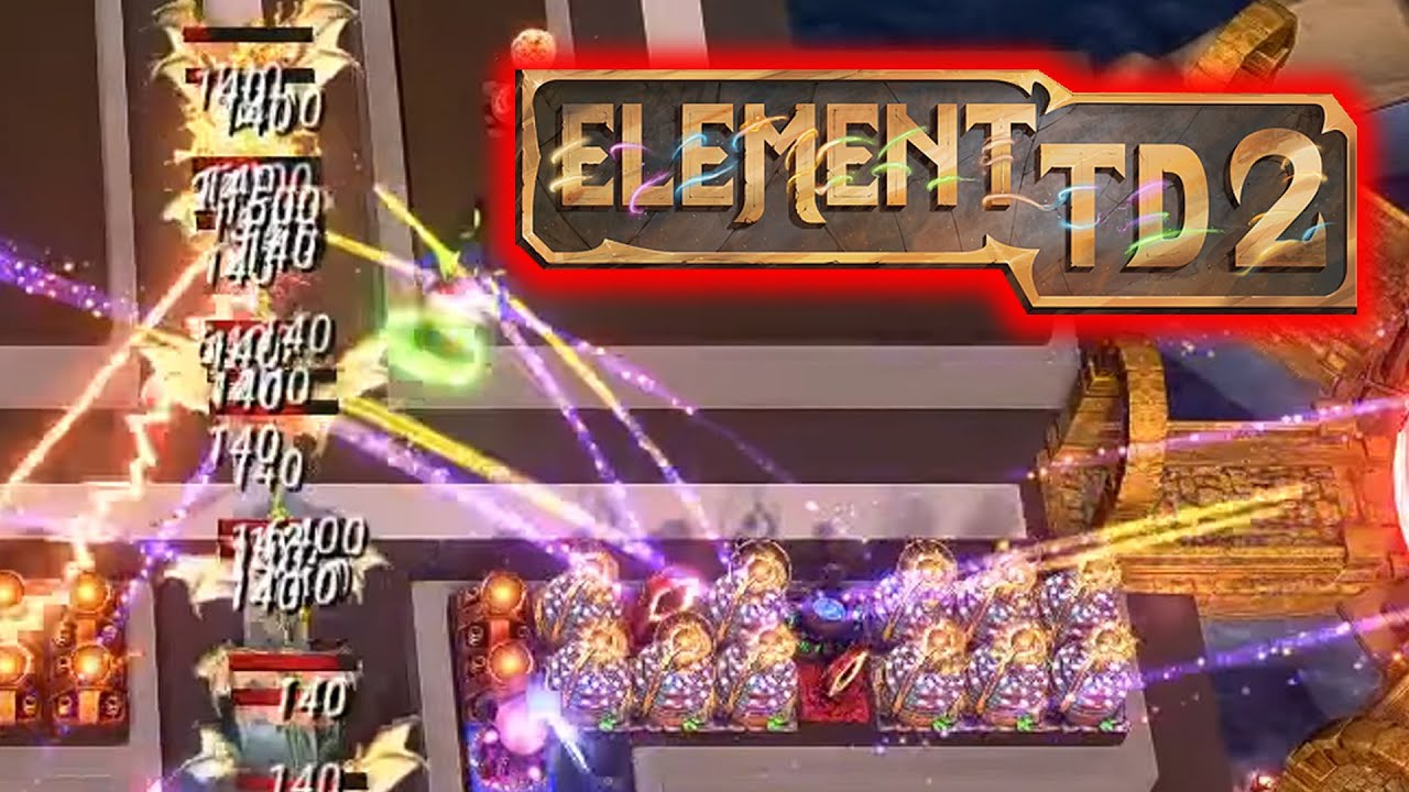 LONG RANGE Astral Turm | ELEMENT TD 2 | Maxim