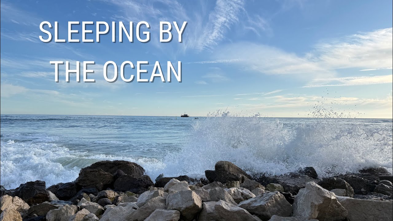 Sea Sounds for Sleep 🌊 30 Minutes of Relaxing Sea Waves | 4K Mediterranean Coast