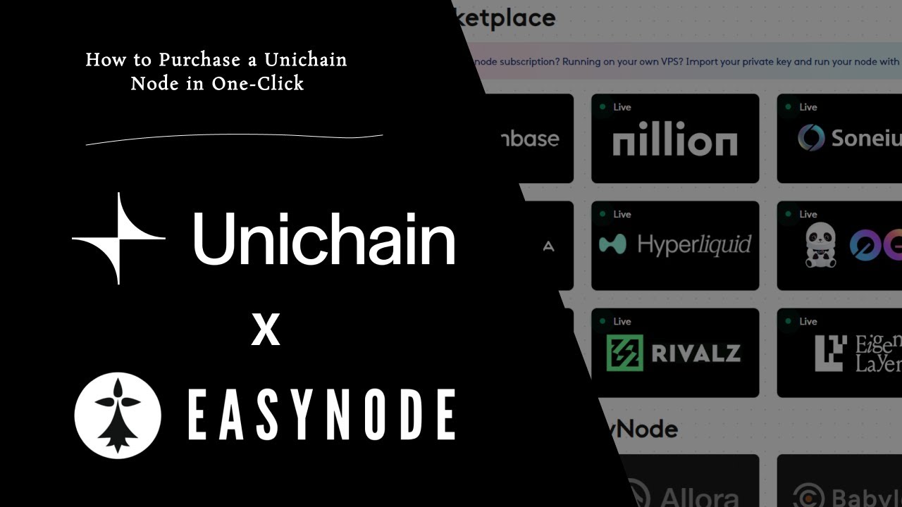 How to Deploy a Unichain one-click Node on EasyNode