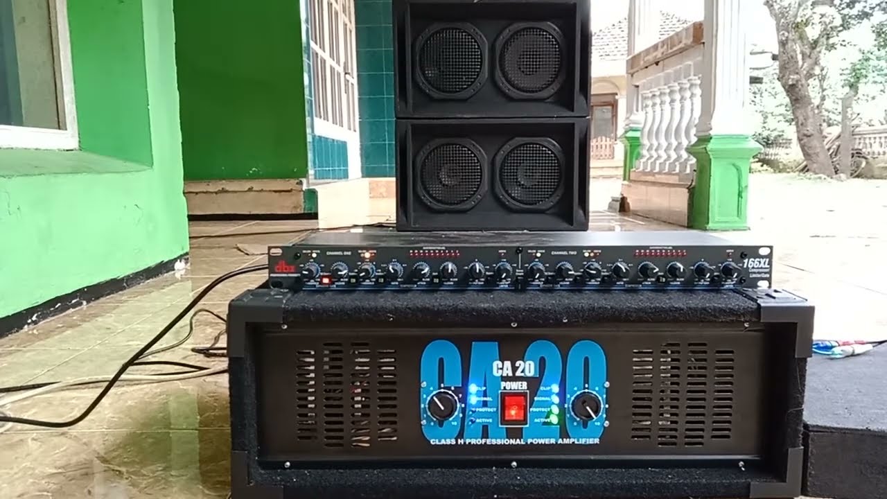 TES COMPRESSOR DBX 166 xl | mantul joss anti ground| JUC MANTAPP