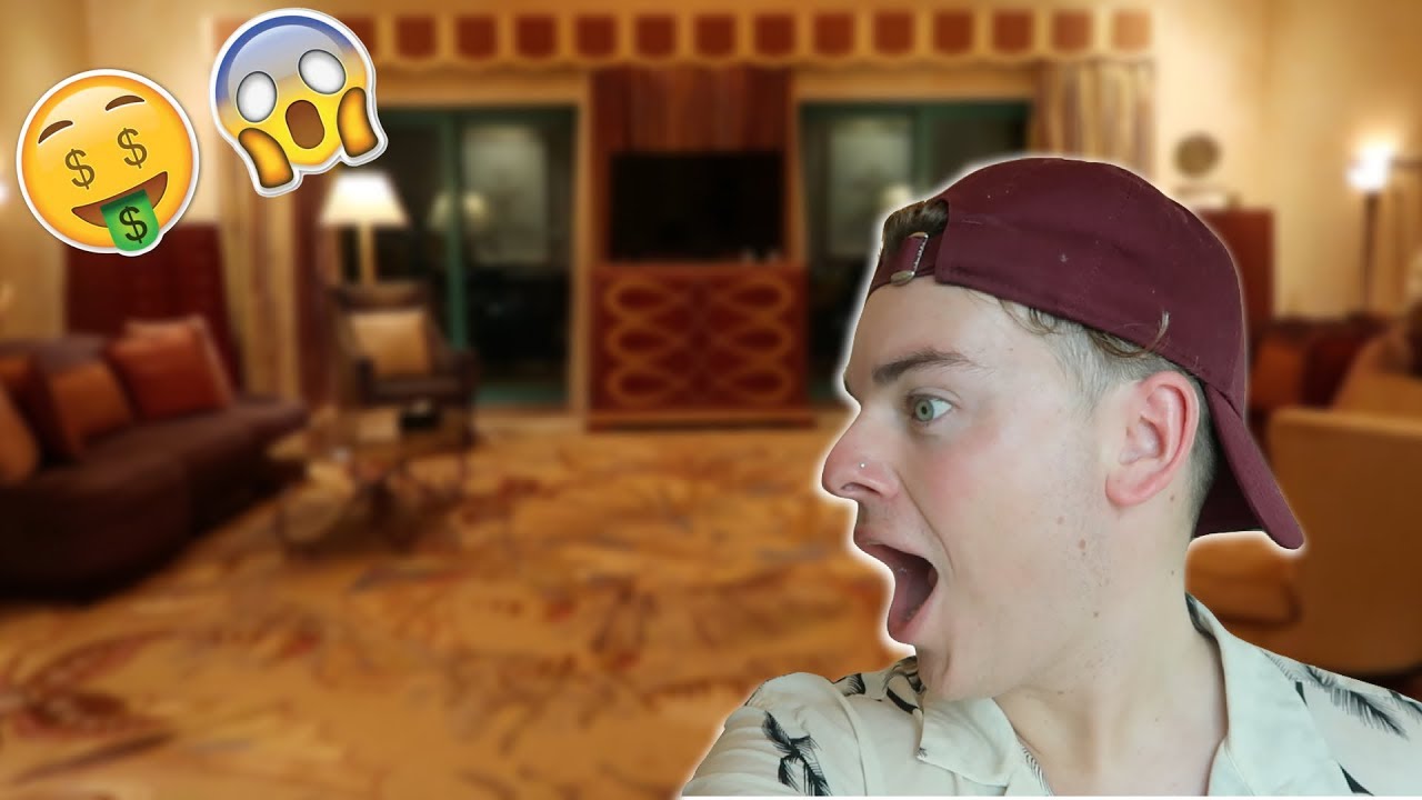 CASPAR GOT US A $10,000 HOTEL ROOM! (No Joke)