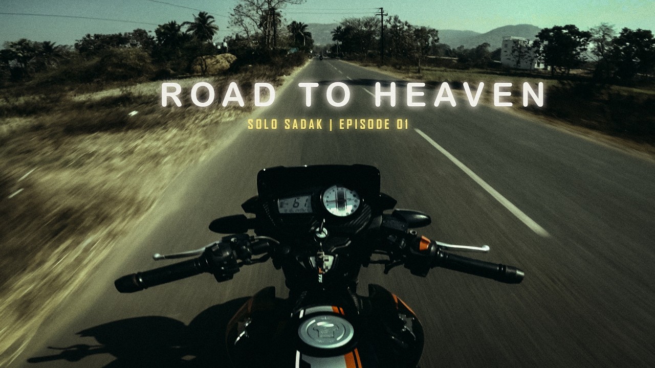Road To Heaven | ASMR | POV Drive | Apache RTR 160 bs6 2022 | Solo Sadak Episode 01