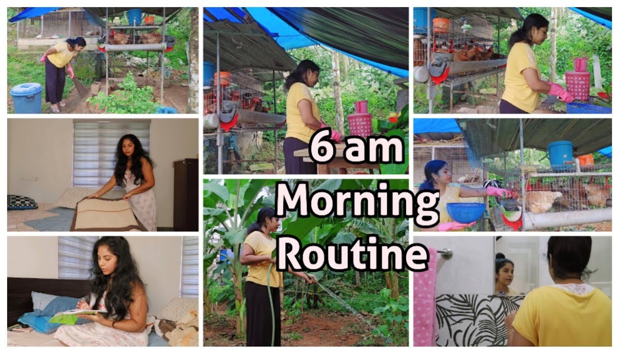 അതിരാവിലെ കുറച്ചു പണിയെടുത്ത് സമാധാനിക്കട്ടെ Morning Routine 